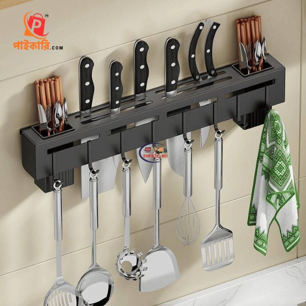 Wallmounted Kitchen Rack Knife Holder
